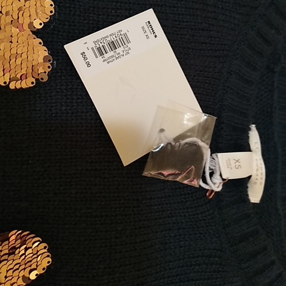 Lauren Conrad Sequim Heart Sweater - Picture 2 of 4